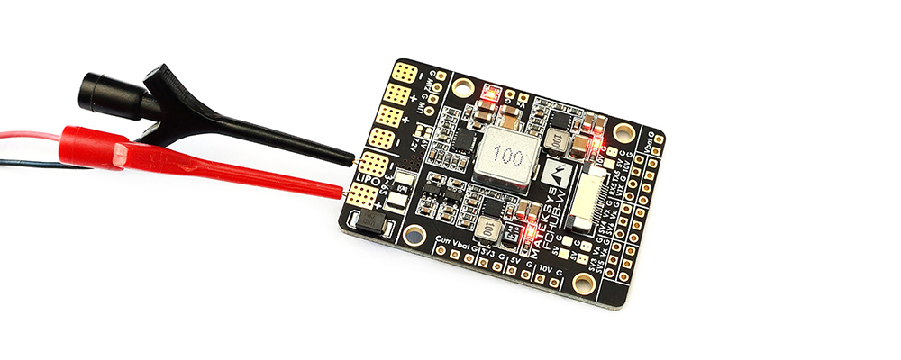 Matek Systems FCHUB - W PDB 3 - 6S Built-in 4 BEC 104A Current Sensor for RC FPV Racing Drone