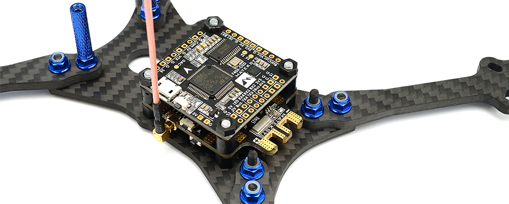 Matek Systems FCHUB - VTX F4 F405 Mini Flight Controller Integrated OSD 32K Gyro 32M Flash 20X20mm for RC Drone FPV Racing Matek Systems FCHUB - VTX F4 F405 Mini Flight Controller Integrated OSD 32K Gyro 32M Flash 20X20mm for RC Drone FPV Racing