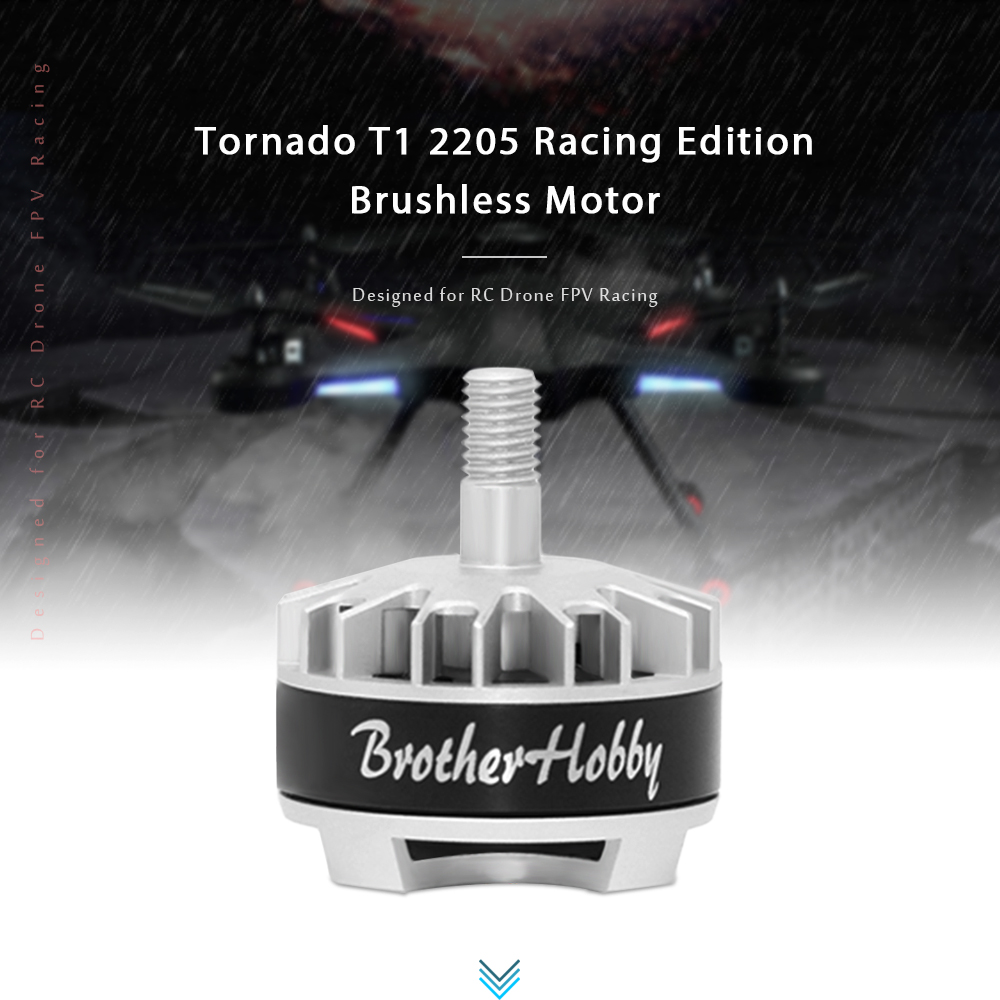 BrotherHobby Tornado T1 2205 2300 / 2600KV Racing Edition Brushless Motor for FPV RC Drone
