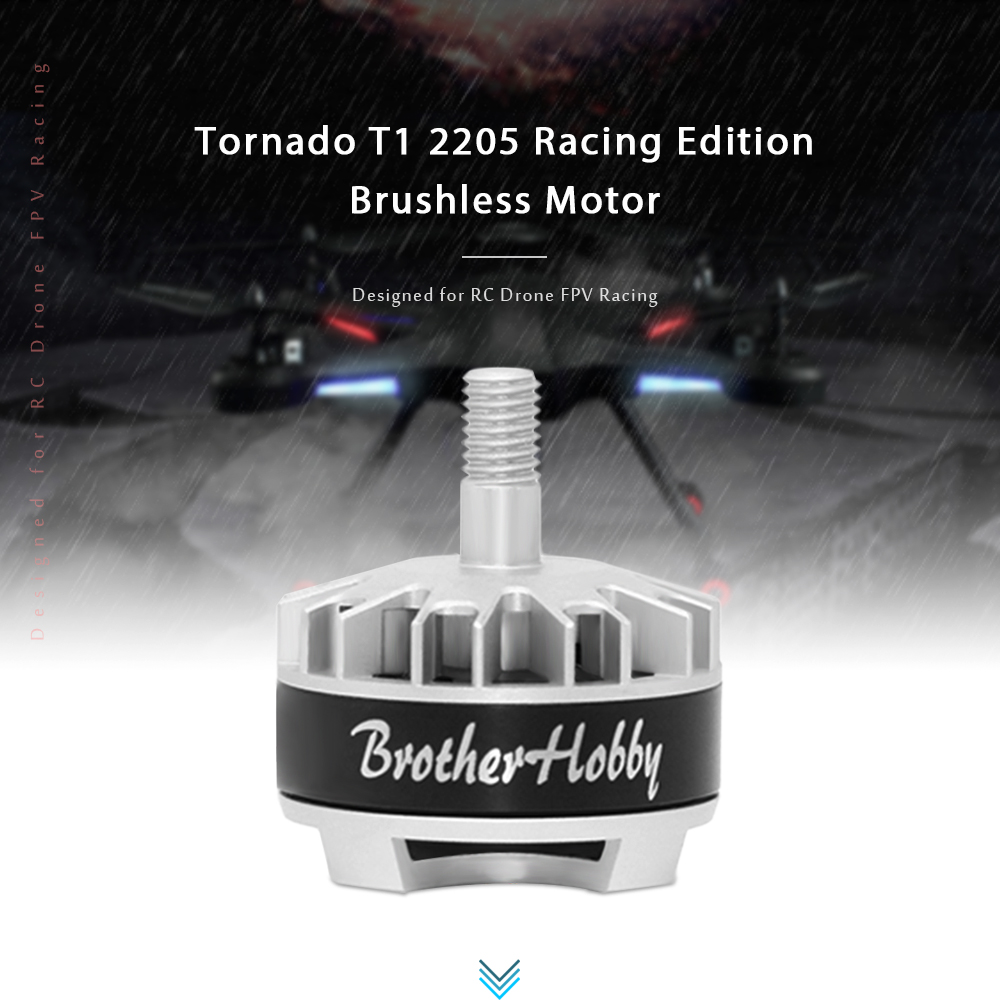 BrotherHobby Tornado T1 2205 2300 / 2600KV Racing Edition Brushless Motor for FPV RC Drone BrotherHobby Tornado T1 2205 2300 / 2600KV Racing Edition Brushless Motor for FPV RC Drone
