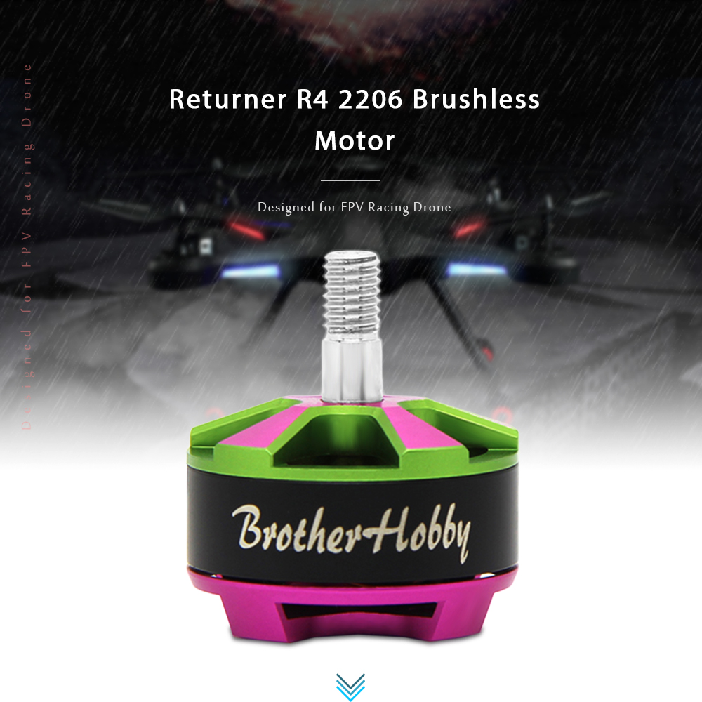 BrotherHobby Returner R4 2206 2300 / 2450 / 2600 / 2700KV Brushless Motor for RC Drone FPV Racing