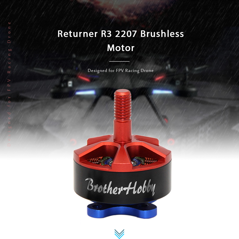 BrotherHobby Returner R3 2207 2200 / 2400 / 2550KV Brushless Motor for RC Drone FPV Racing