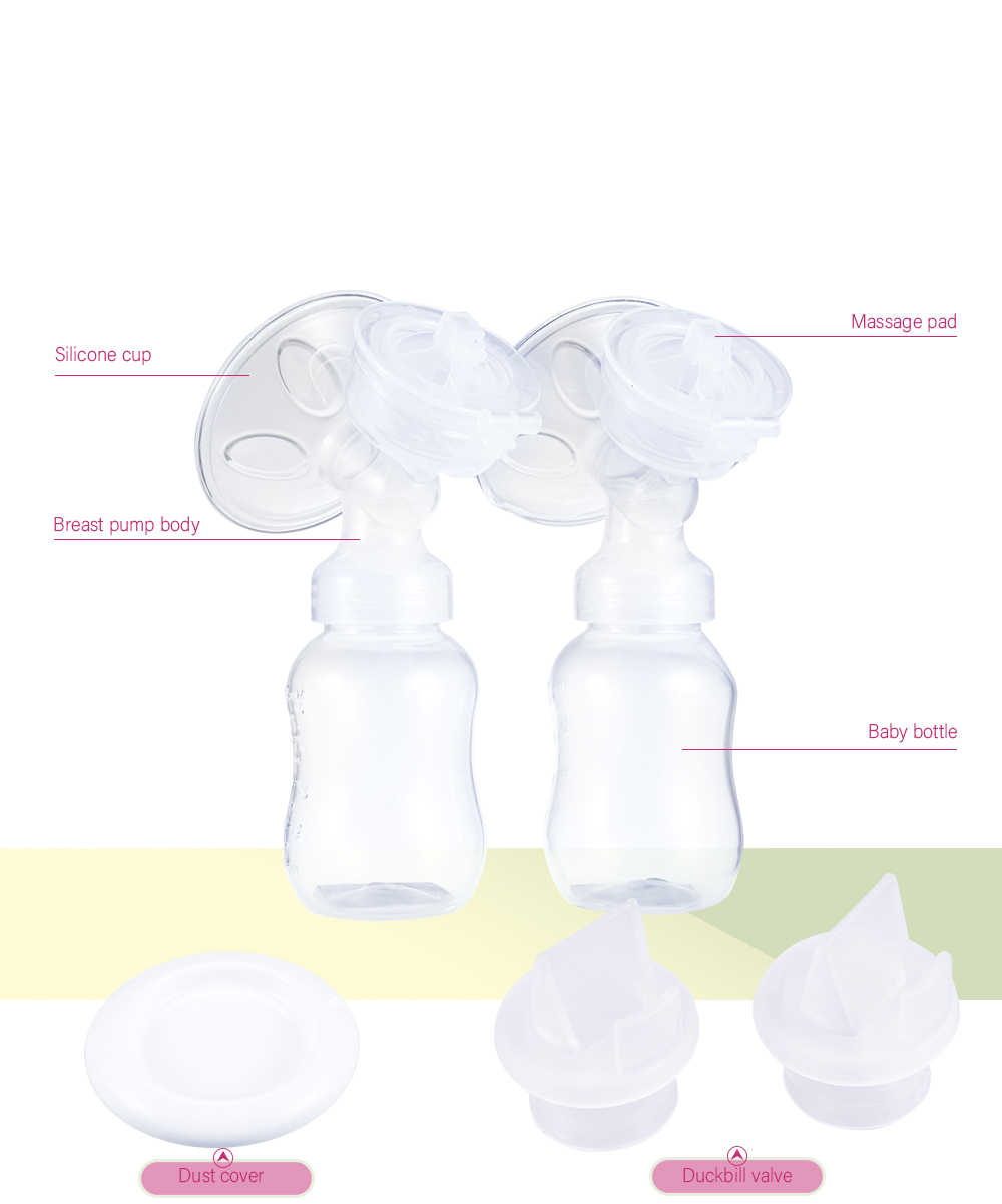 Electric Double-breast Pump Milking Machine
