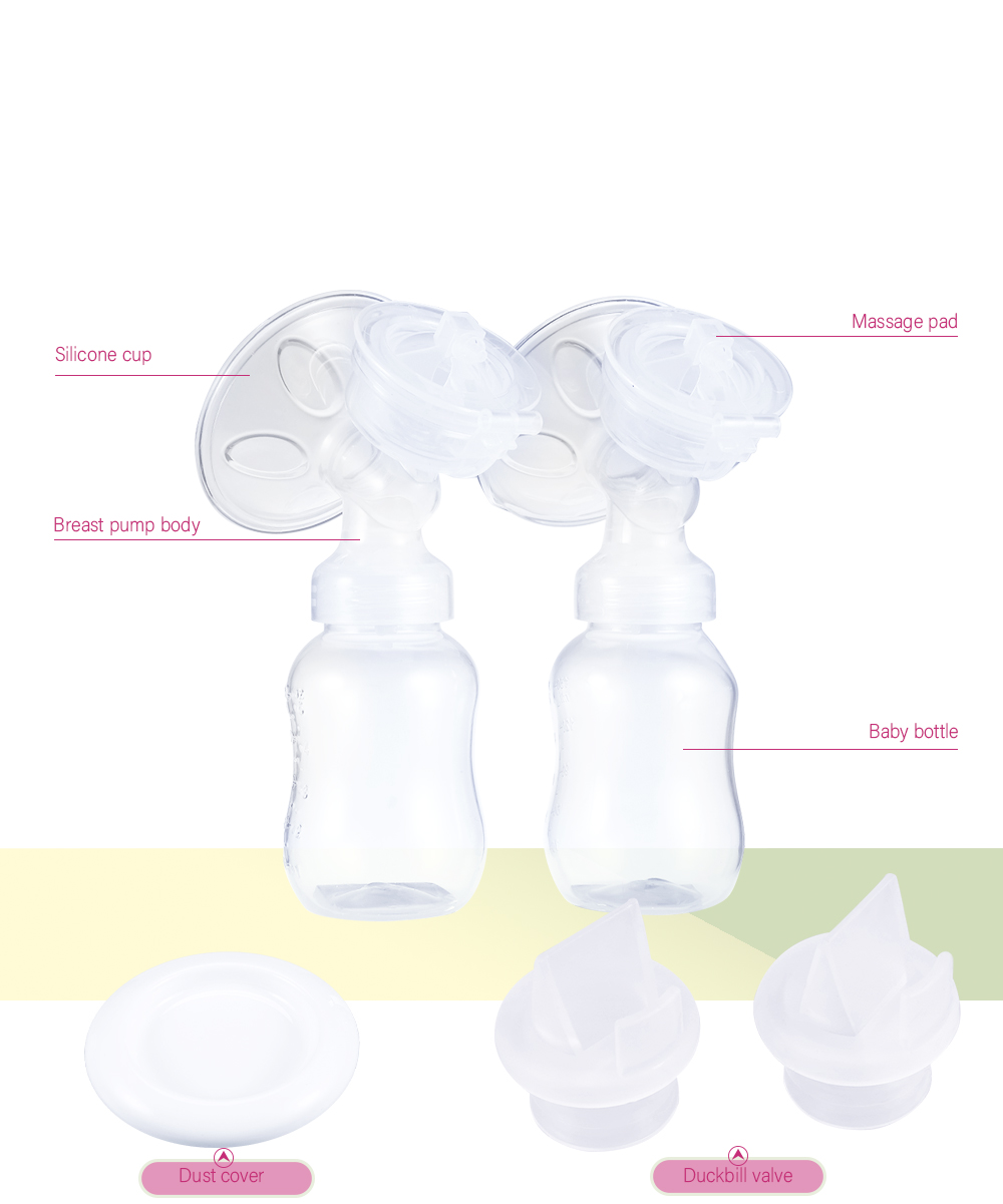 Electric Double-breast Pump Milking Machine Electric Double-breast Pump Milking Machine