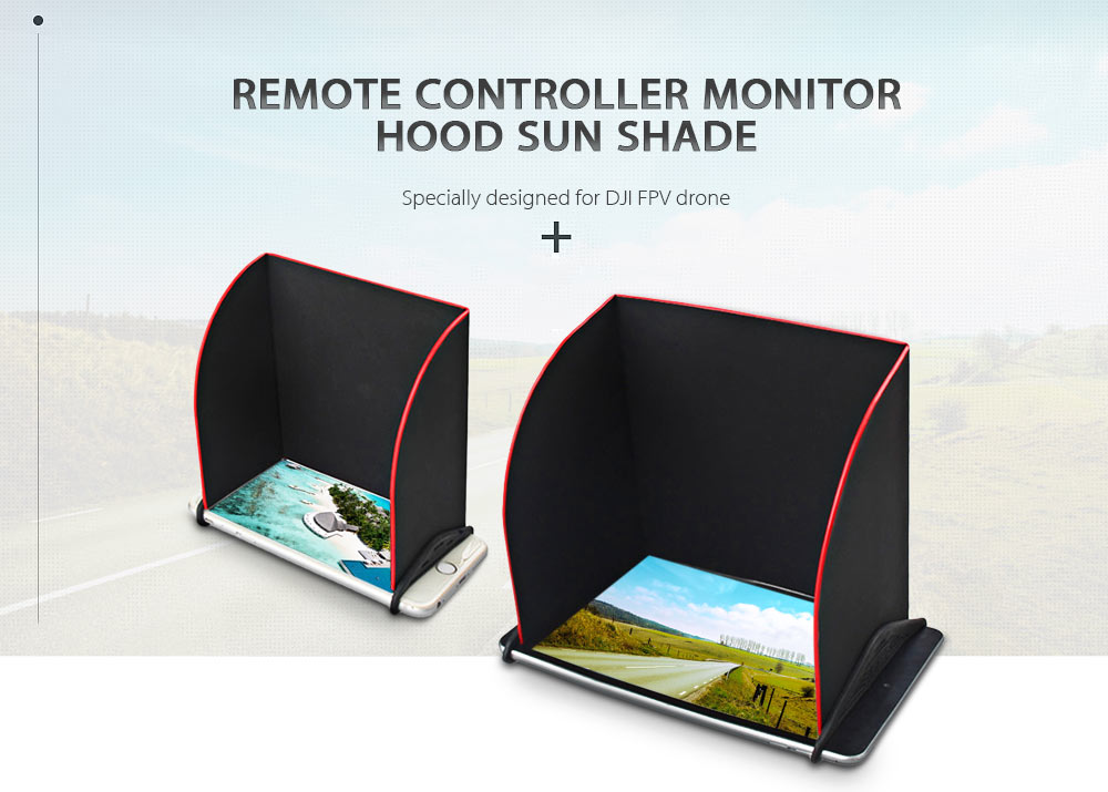 Remote Controller Monitor Hood Sun Shade for DJI Drone Mavic Pro / Spark / Osmo / Phantom 3 / 4 Remote Controller Monitor Hood Sun Shade for DJI Drone Mavic Pro / Spark / Osmo / Phantom 3 / 4