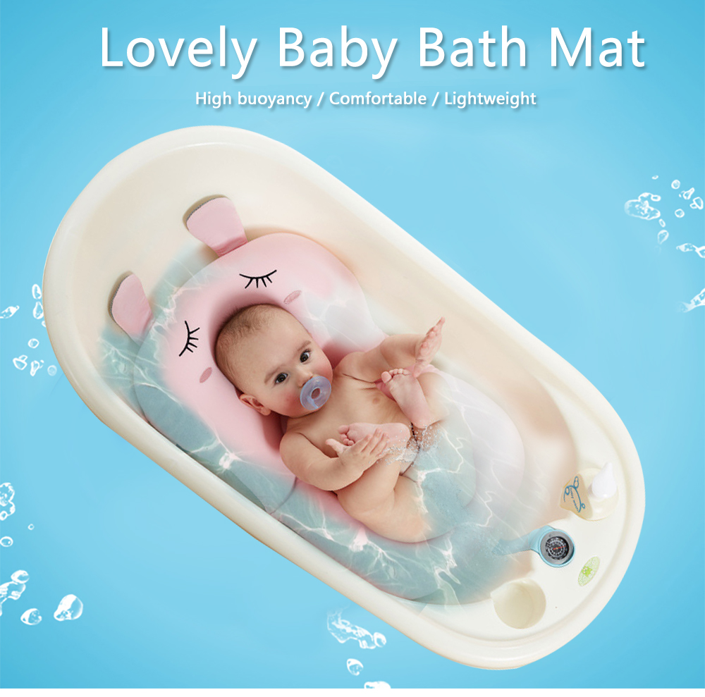 Lovely Baby Bath Mat Soft Newborn Seat Pad Lovely Baby Bath Mat Soft Newborn Seat Pad