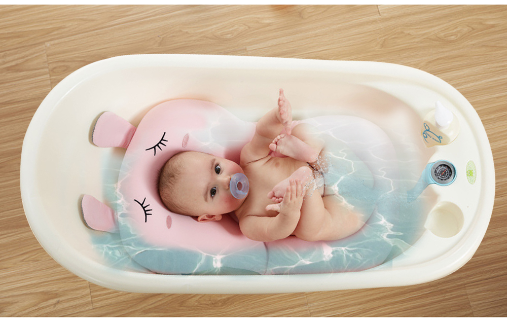 Lovely Baby Bath Mat Soft Newborn Seat Pad Lovely Baby Bath Mat Soft Newborn Seat Pad