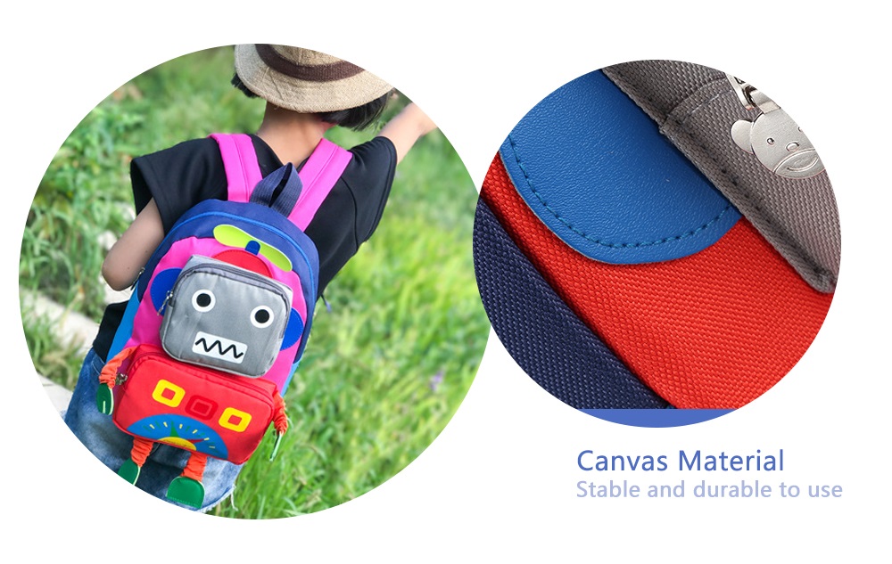 Lovely Cartoon Robot Shape Backpack Children School Bag Lovely Cartoon Robot Shape Backpack Children School Bag