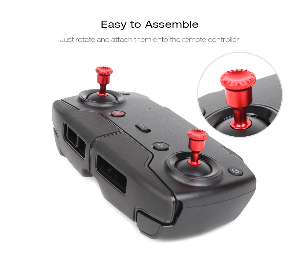 Remote Controller Detachable Thumb Rocker Aluminum Alloy Joystick for DJI Mavic Air Remote Controller Detachable Thumb Rocker Aluminum Alloy Joystick for DJI Mavic Air
