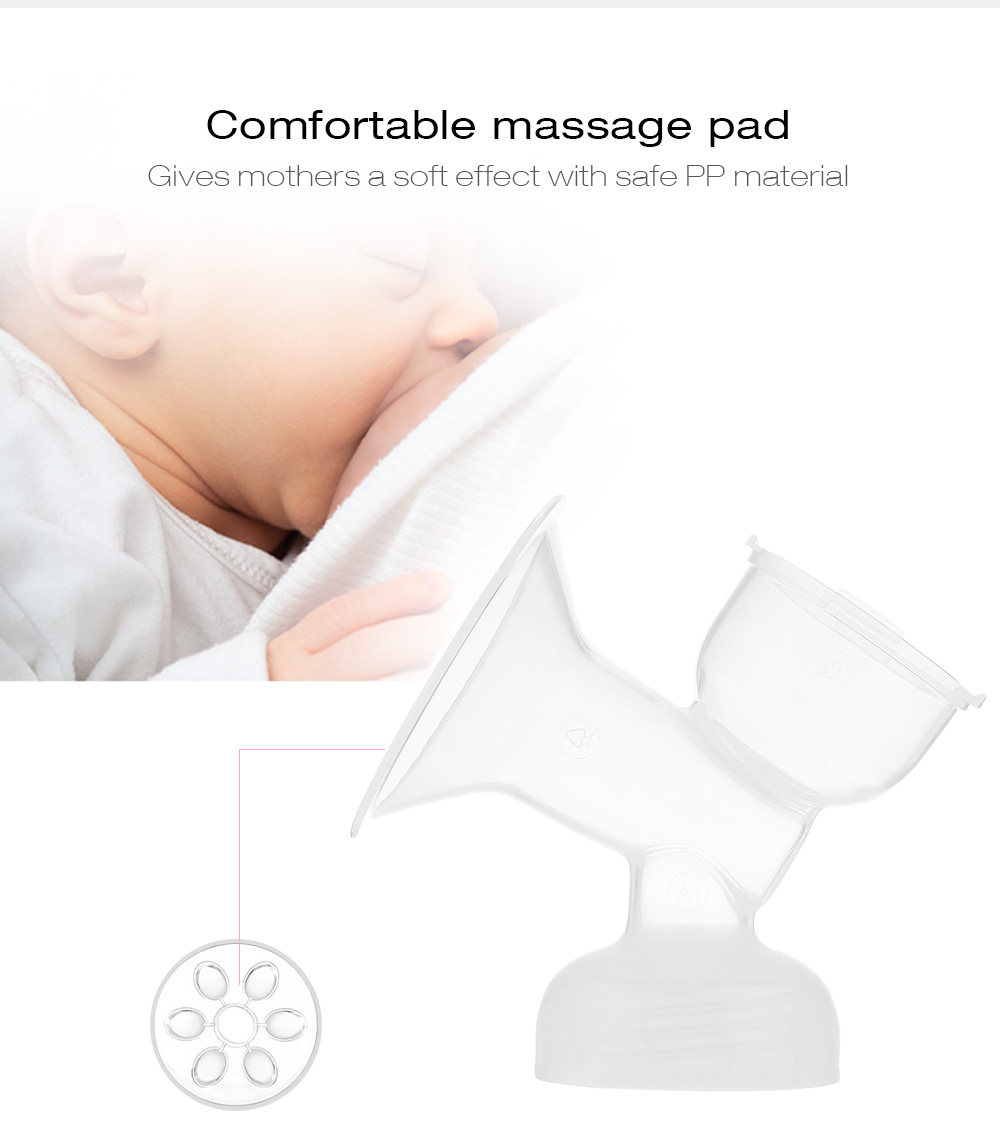 Cmbear ZRX - 0618 Double Electric Breast Pump USB BPA Free with Milk Bottle Baby Breastfeeding Cmbear ZRX - 0618 Double Electric Breast Pump USB BPA Free with Milk Bottle Baby Breastfeeding