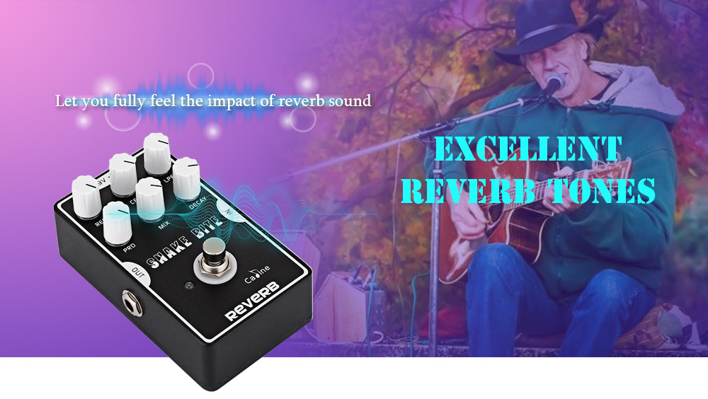 Caline CP - 26 USA Digital Delay Guitar Effect Pedal Caline CP - 26 USA Digital Delay Guitar Effect Pedal