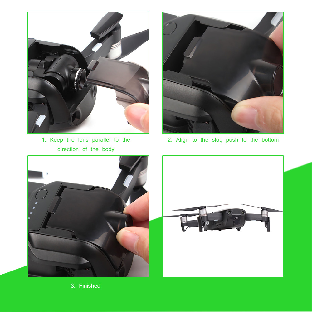 Camera Lens Cover Cap Gimbal Protector for DJI Mavic Air Drone