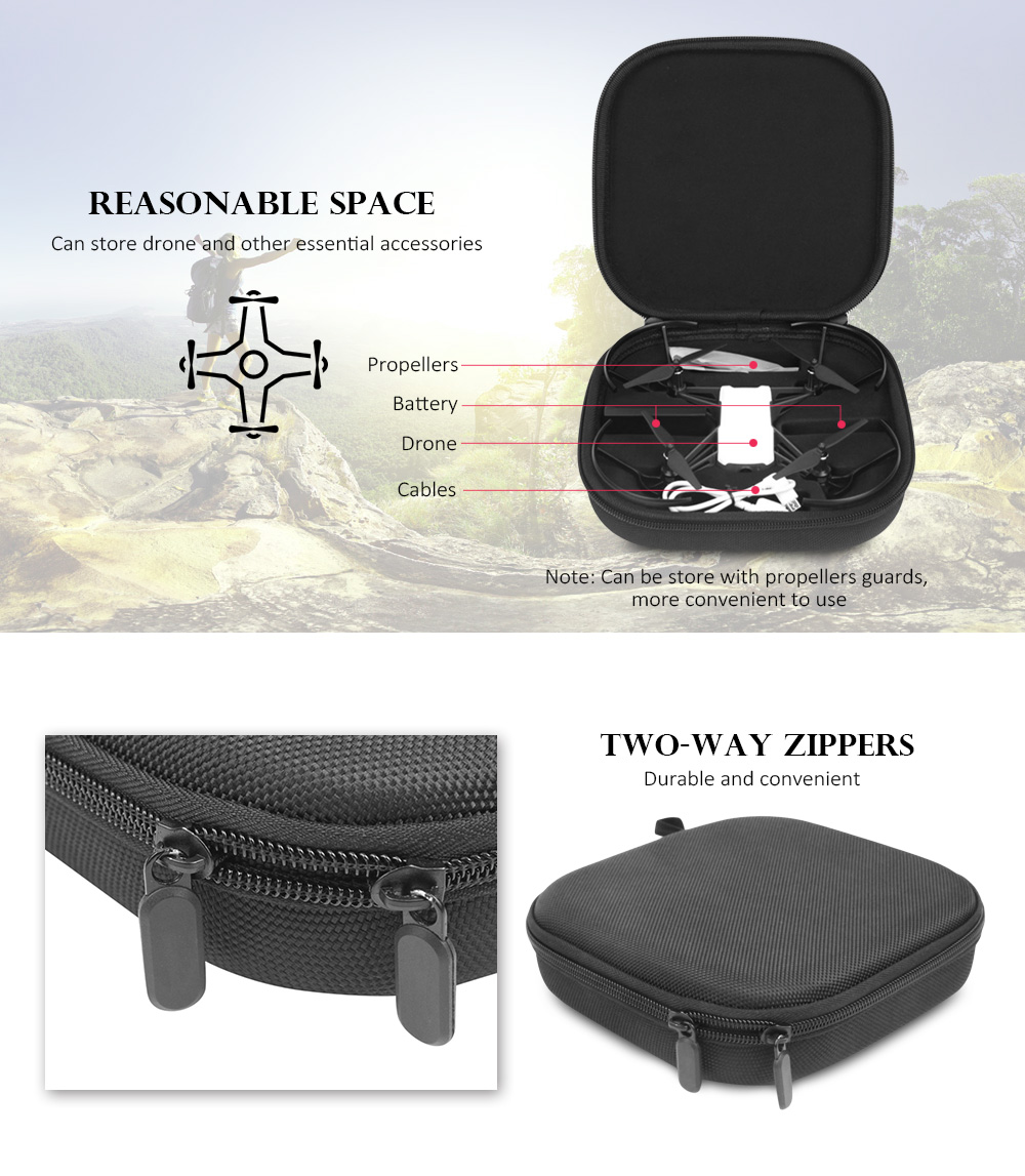 Portable Lightweight Storage Bag Carrying Case for DJI TELLO