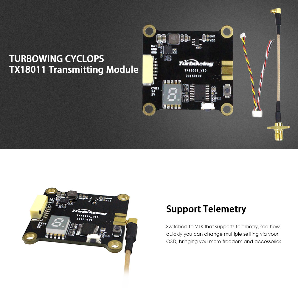 Turbowing Cyclops TX18011 0 / 25 / 200 / 600mW Transmission Module