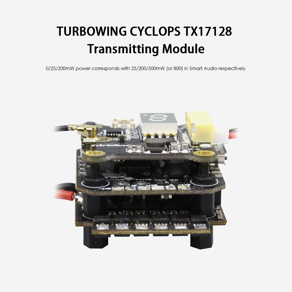 Turbowing Cyclops TX17128 0 / 25 / 200mW Figure Transmission Module