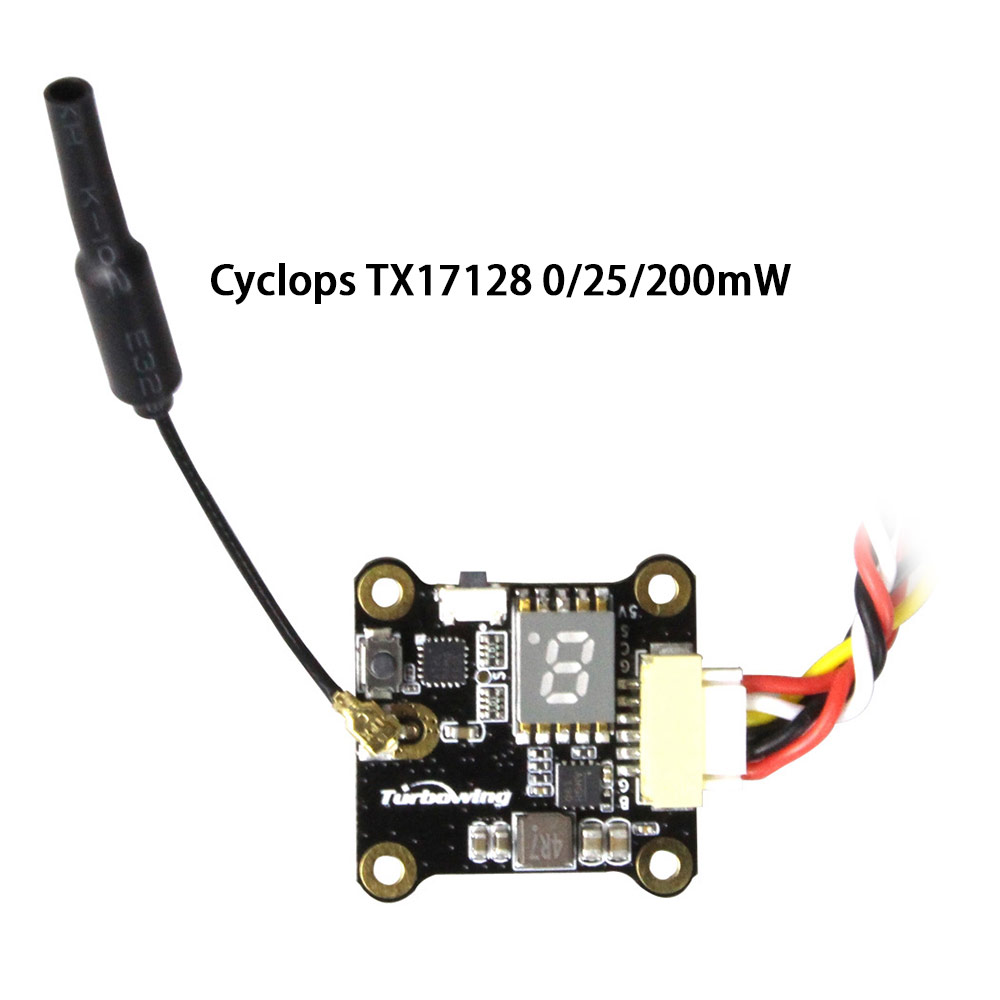 Turbowing Cyclops TX17128 0 / 25 / 200mW Figure Transmission Module