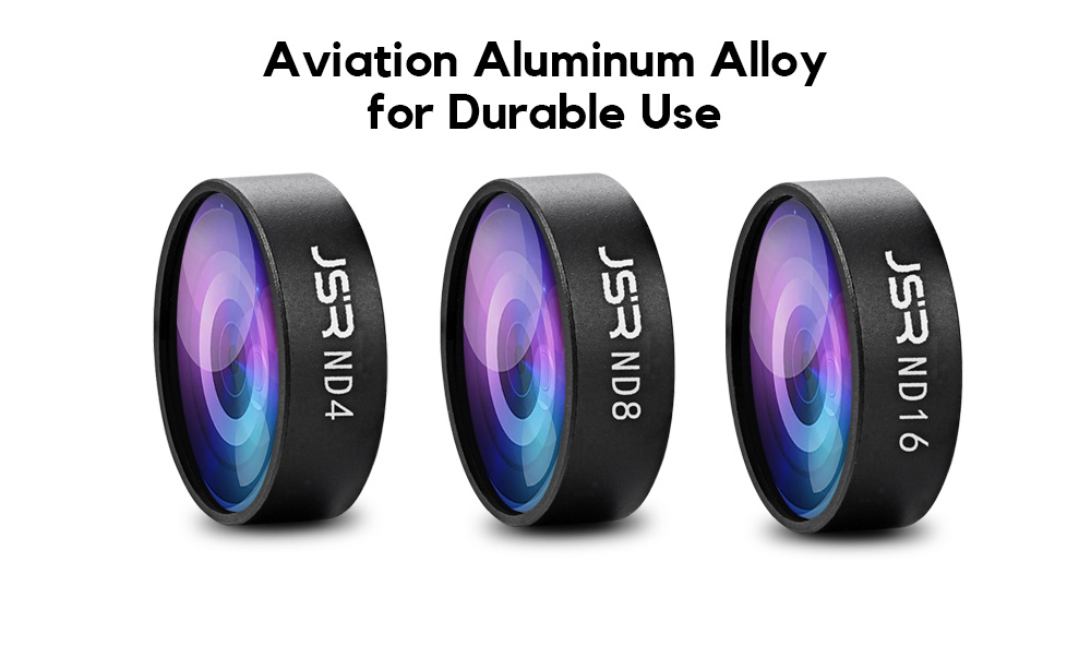 3PCS Lens Filter for DJI Mavic Air RC Quadcopter - ND4 / ND8 / ND16 3PCS Lens Filter for DJI Mavic Air RC Quadcopter - ND4 / ND8 / ND16