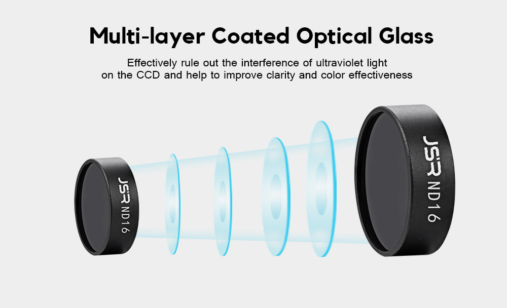 3PCS Lens Filter for DJI Mavic Air RC Quadcopter - ND4 / ND8 / ND16 3PCS Lens Filter for DJI Mavic Air RC Quadcopter - ND4 / ND8 / ND16