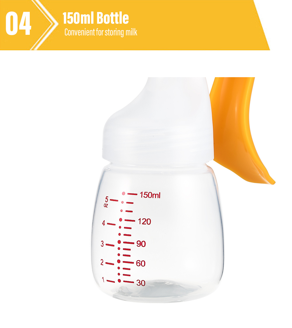 Doopser Manual Breast Pump BPA Free Baby Breastfeeding Milking Tool Doopser Manual Breast Pump BPA Free Baby Breastfeeding Milking Tool