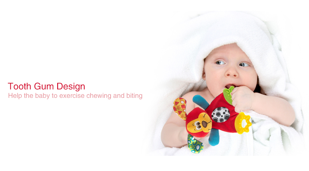 SOZZY Baby Teether Towel Infant Plush Comfort Sound Paper Soft Appease Stuffed Toy SOZZY Baby Teether Towel Infant Plush Comfort Sound Paper Soft Appease Stuffed Toy