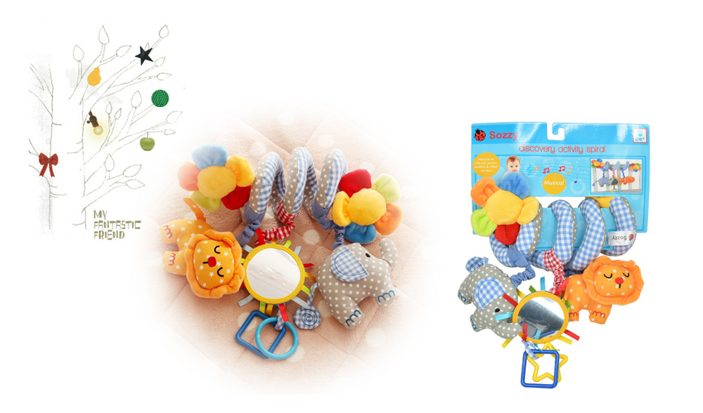 SOZZY Baby Stroller Rattle Stuffed Doll Bed Crib Musical Hanging Toy SOZZY Baby Stroller Rattle Stuffed Doll Bed Crib Musical Hanging Toy