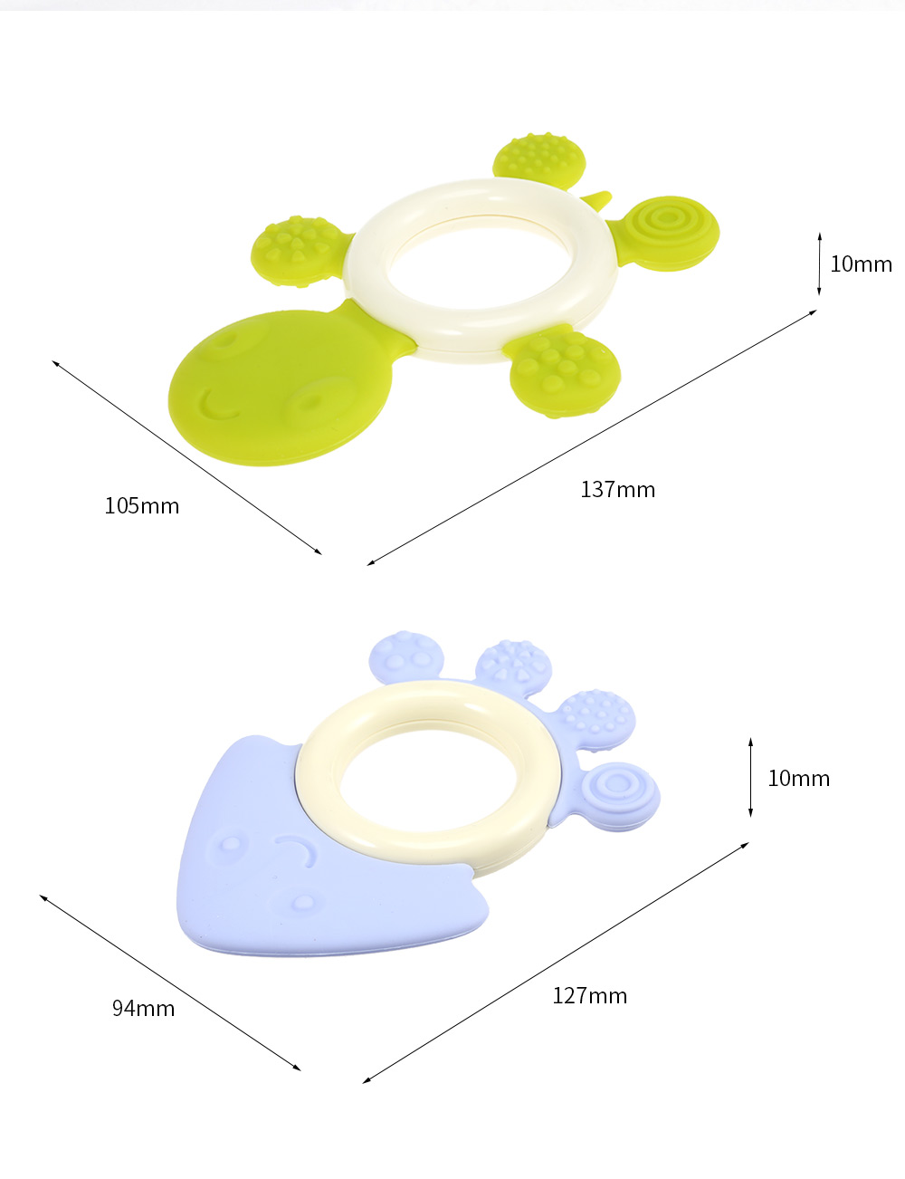 GoryeoBaby Silicone Cartoon Shape Baby Teether Infant Kids BPA Free Teething Toy GoryeoBaby Silicone Cartoon Shape Baby Teether Infant Kids BPA Free Teething Toy