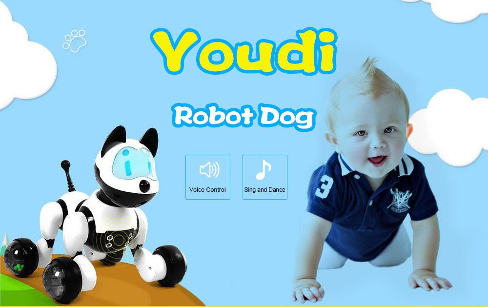 MG010 Voice Control Free Mode Sing Dance Smart Dog Robot MG010 Voice Control Free Mode Sing Dance Smart Dog Robot