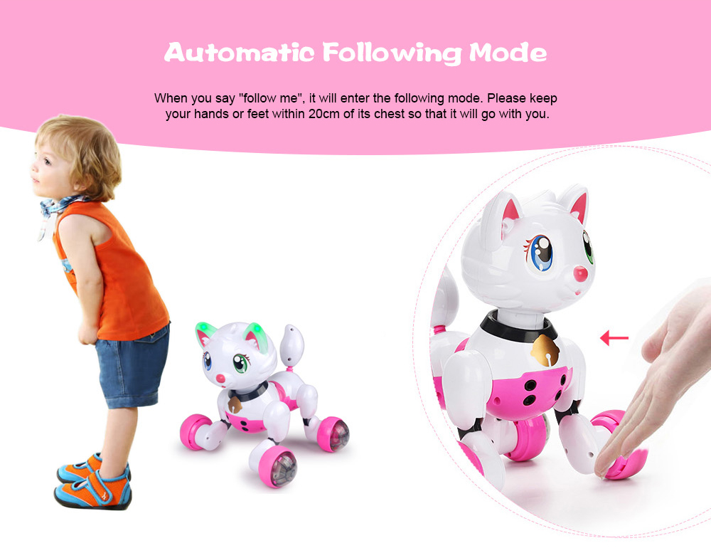 FXD - MG012 - YW Smart Voice Control Cat Robot FXD - MG012 - YW Smart Voice Control Cat Robot