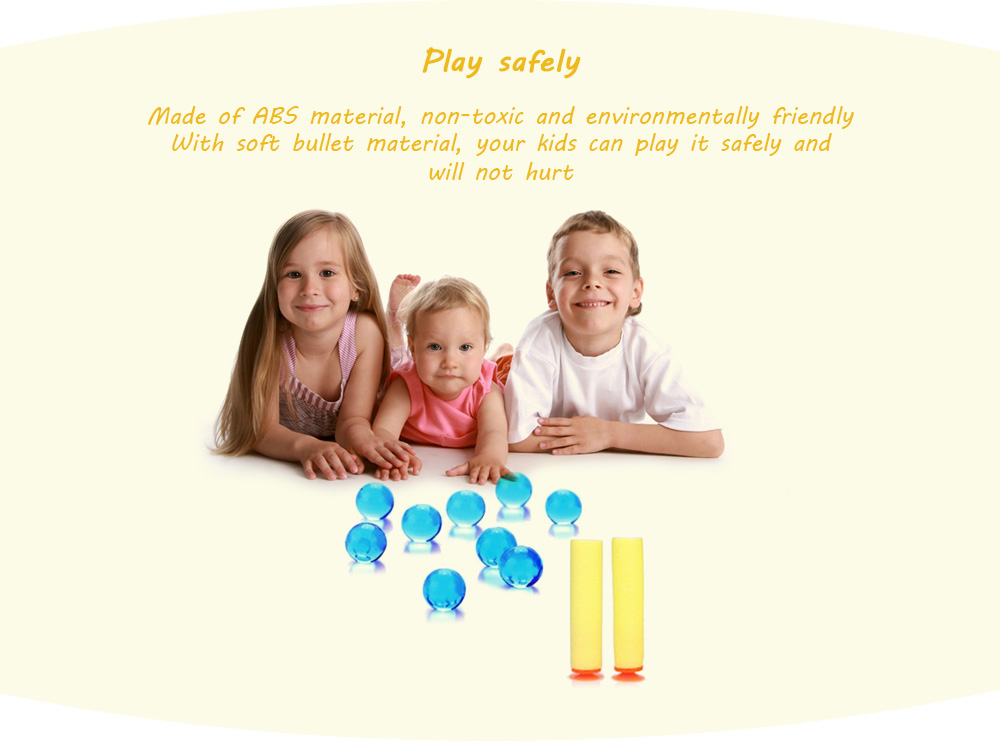 Simulation 2 in 1 Soft Bullet Shooter Water Ball Toy Gun Simulation 2 in 1 Soft Bullet Shooter Water Ball Toy Gun