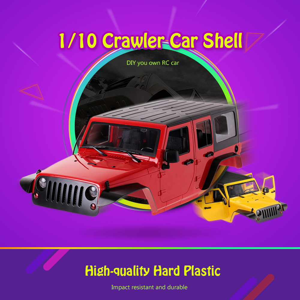 HM1576 High Quality 1:10 Crawler Car Shell for Axial SCX10 RC4WD D90 D110 Hard Plastic Wheelbase 313mm