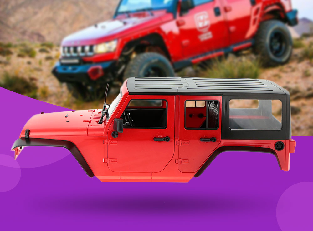 HM1576 High Quality 1:10 Crawler Car Shell for Axial SCX10 RC4WD D90 D110 Hard Plastic Wheelbase 313mm HM1576 High Quality 1:10 Crawler Car Shell for Axial SCX10 RC4WD D90 D110 Hard Plastic Wheelbase 313mm