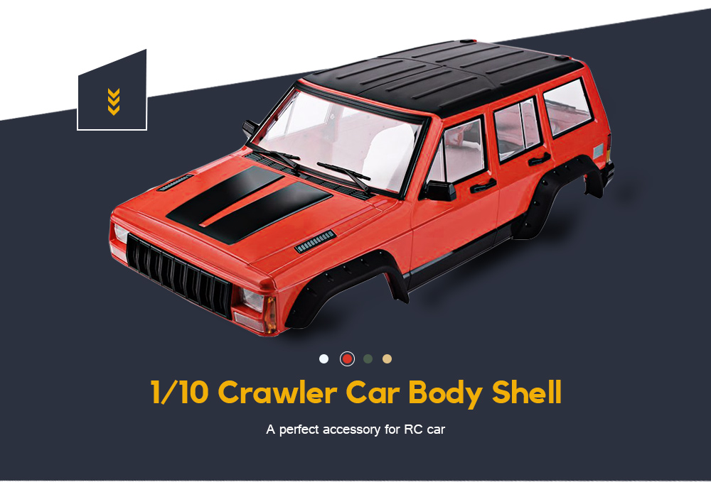 AX - 313 Hard Plastic 313mm Wheelbase Crawler Car Body Shell