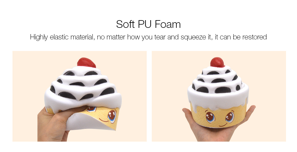 PA85 Squishy PU Foam Slow Rising Simulate Scented Cake Toy