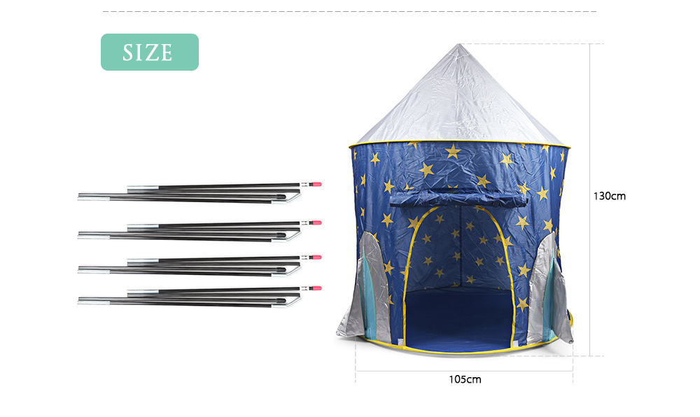 Play Tent Kids Potable Children Boys Girls Castle Playhouse