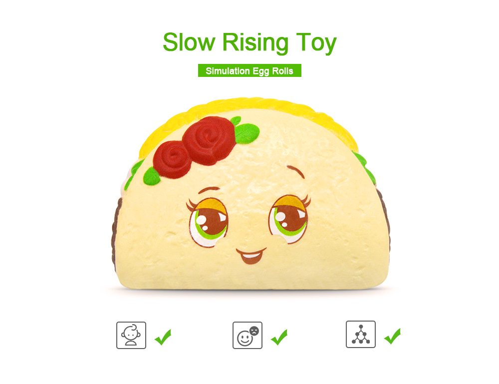 PA102 Squishy PU Foam Slow Rising Simulate Egg Rolls Toy PA102 Squishy PU Foam Slow Rising Simulate Egg Rolls Toy