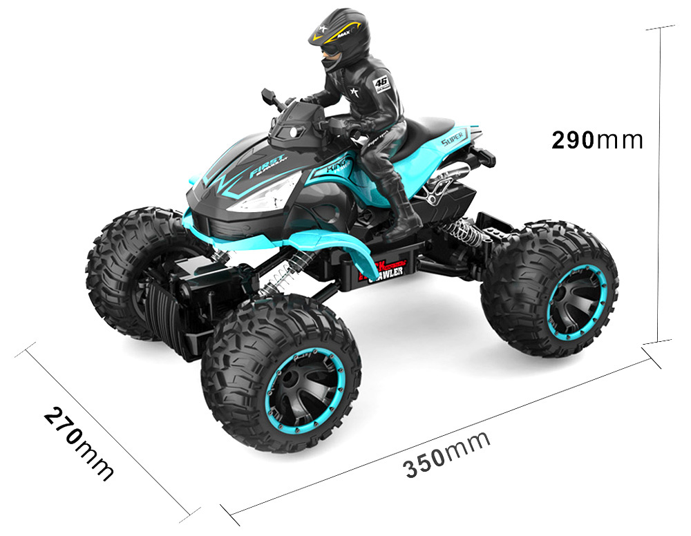 SL - 012A 1/14 2.4G Four Wheel RC Off-road Crawler Car Motor Cycle