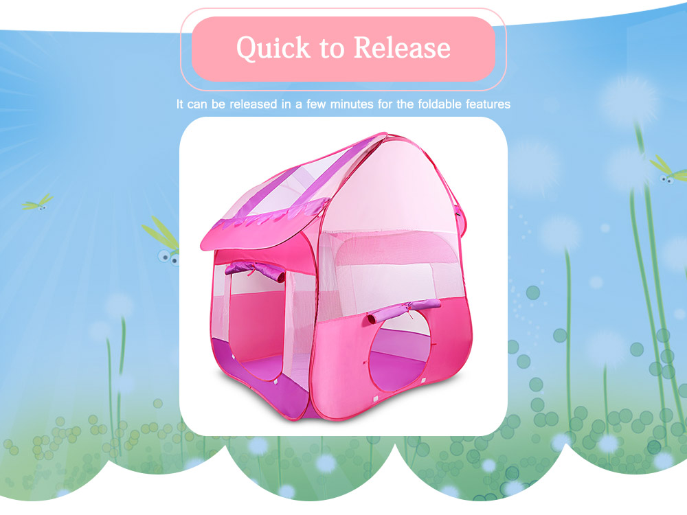 Portable Foldable Kids Toy Tent Game House for Baby Play