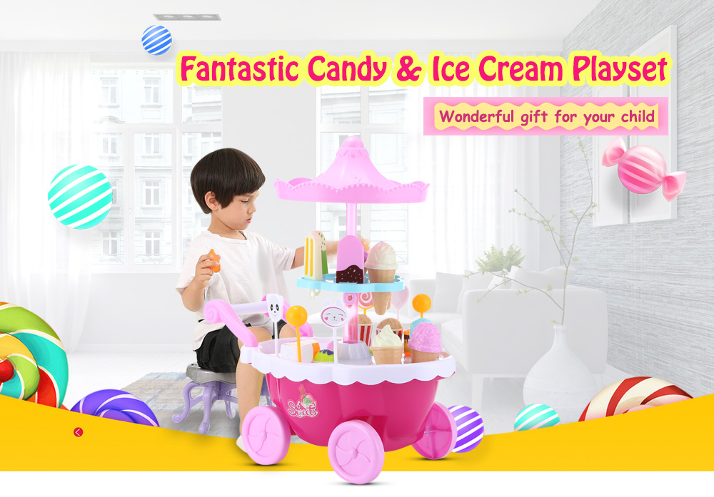 RANXIAN 1800 - 22 Household Playset Candy Ice Cream Cart