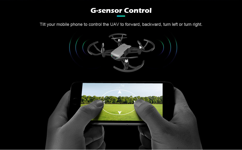 IN 1802 720P Waypoints / G-sensor / Altitude Hold / Headless FPV RC Drone