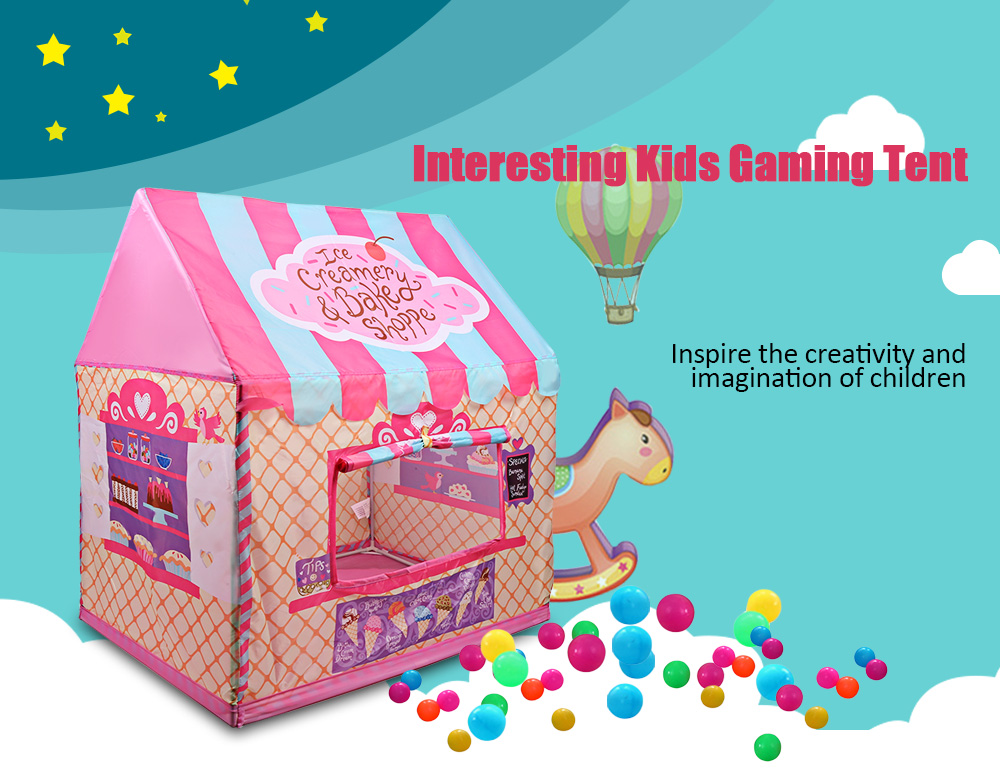 Interesting Kids Gaming Tent Polyester PVC Bracket