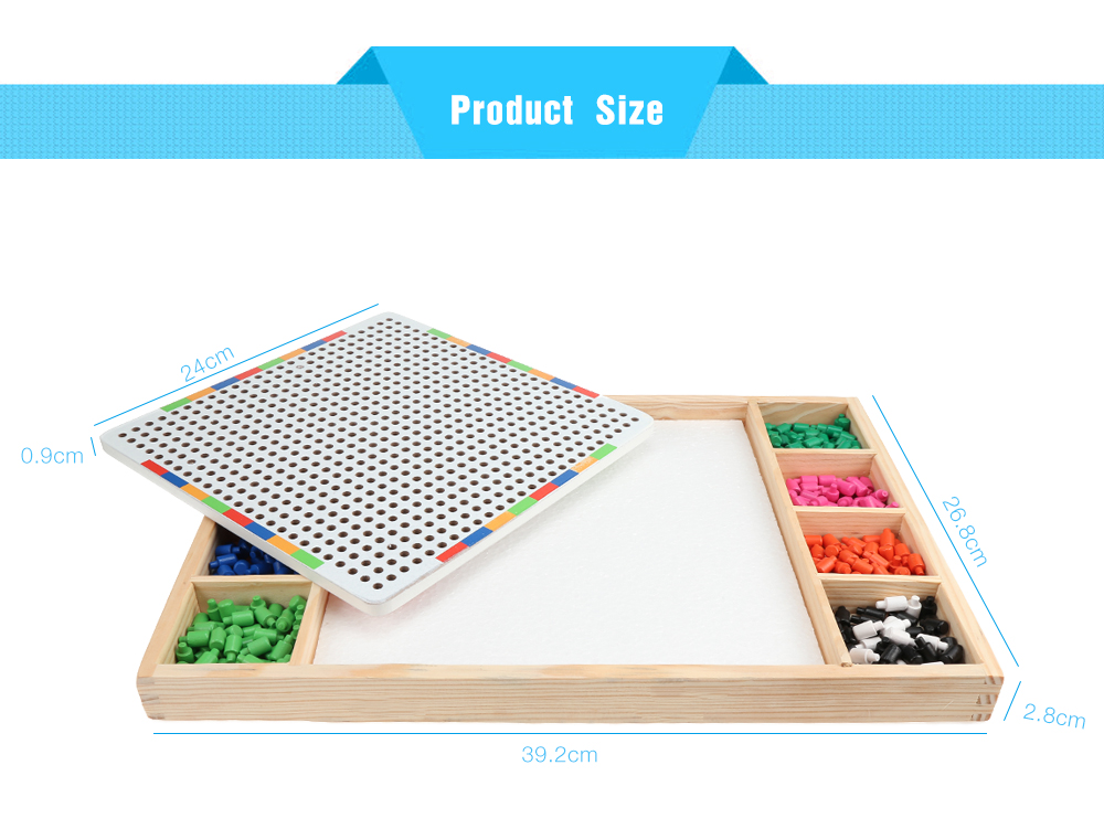 Mushroom Nail Fight Flapper Inserted Puzzle Wooden Board Combination Educational Toys Mushroom Nail Fight Flapper Inserted Puzzle Wooden Board Combination Educational Toys