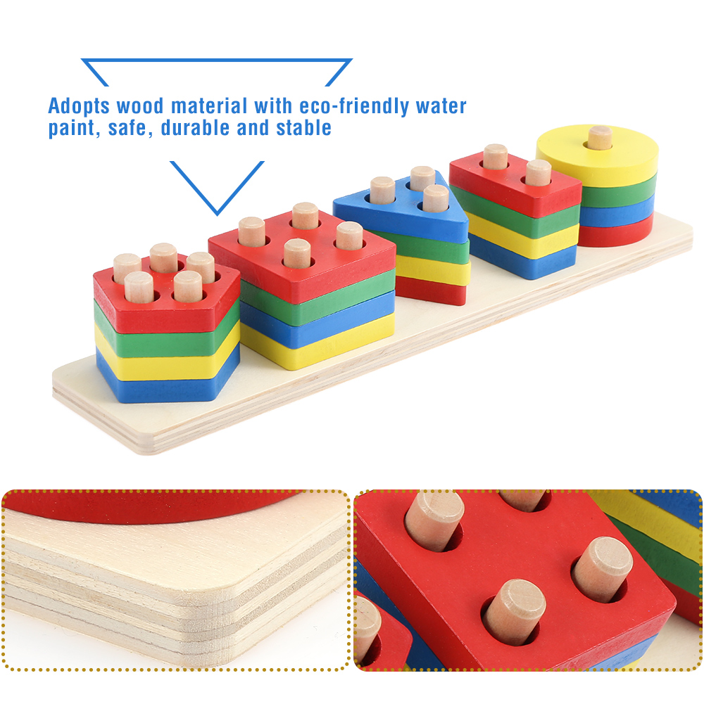 Shape Matching Geometry Game Cognition Puzzle Wooden Educational Toy Shape Matching Geometry Game Cognition Puzzle Wooden Educational Toy