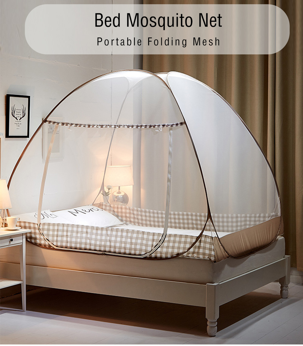 Bed Mosquito Net Portable Folding Mesh Tent