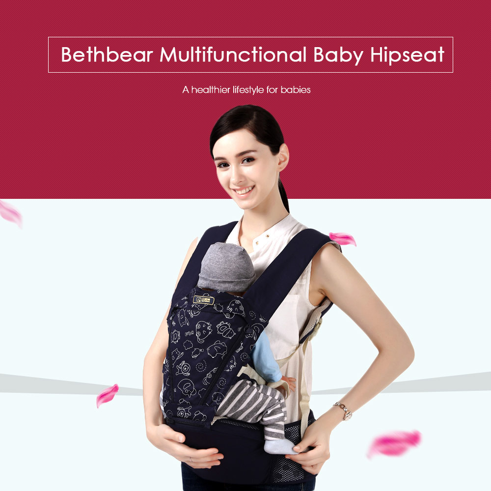 Bethbear BS1508 Hipseat Newborn Waist Stool Baby Carrier Infant Sling