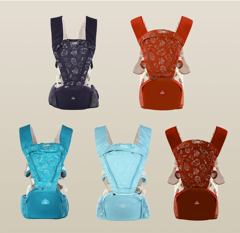 Bethbear BS1508 Hipseat Newborn Waist Stool Baby Carrier Infant Sling Bethbear BS1508 Hipseat Newborn Waist Stool Baby Carrier Infant Sling