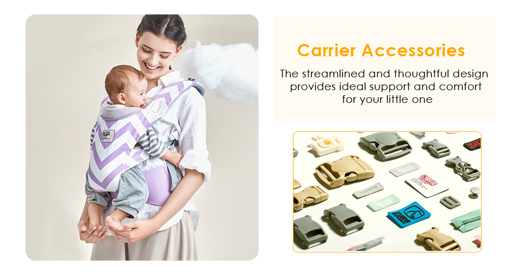 Bethbear BS1806 Breathable Baby Carrier Infant Comfortable Wrap Sling Backpack Bethbear BS1806 Breathable Baby Carrier Infant Comfortable Wrap Sling Backpack