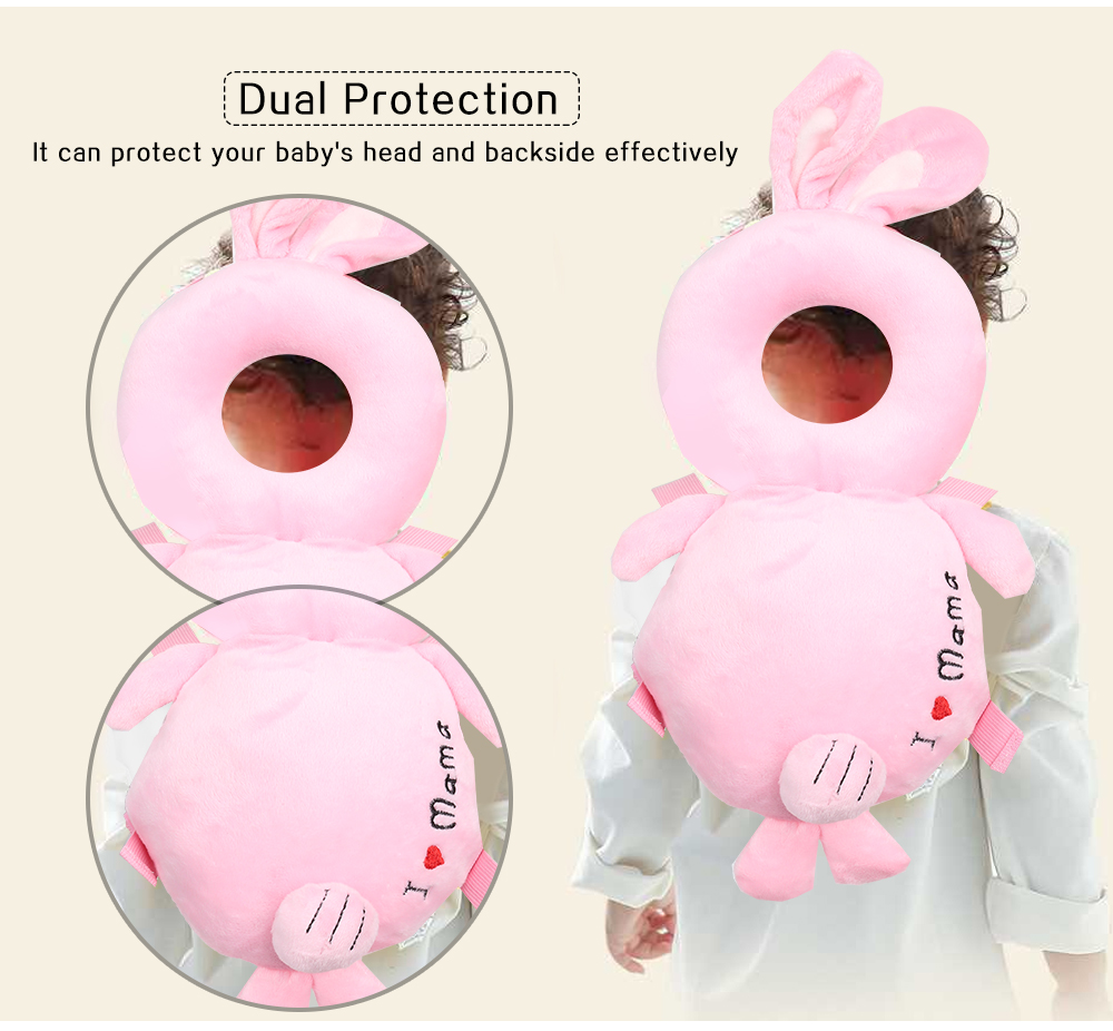 Adjustable Head Shoulder Back Pad Cushion Toddler Safe Protection