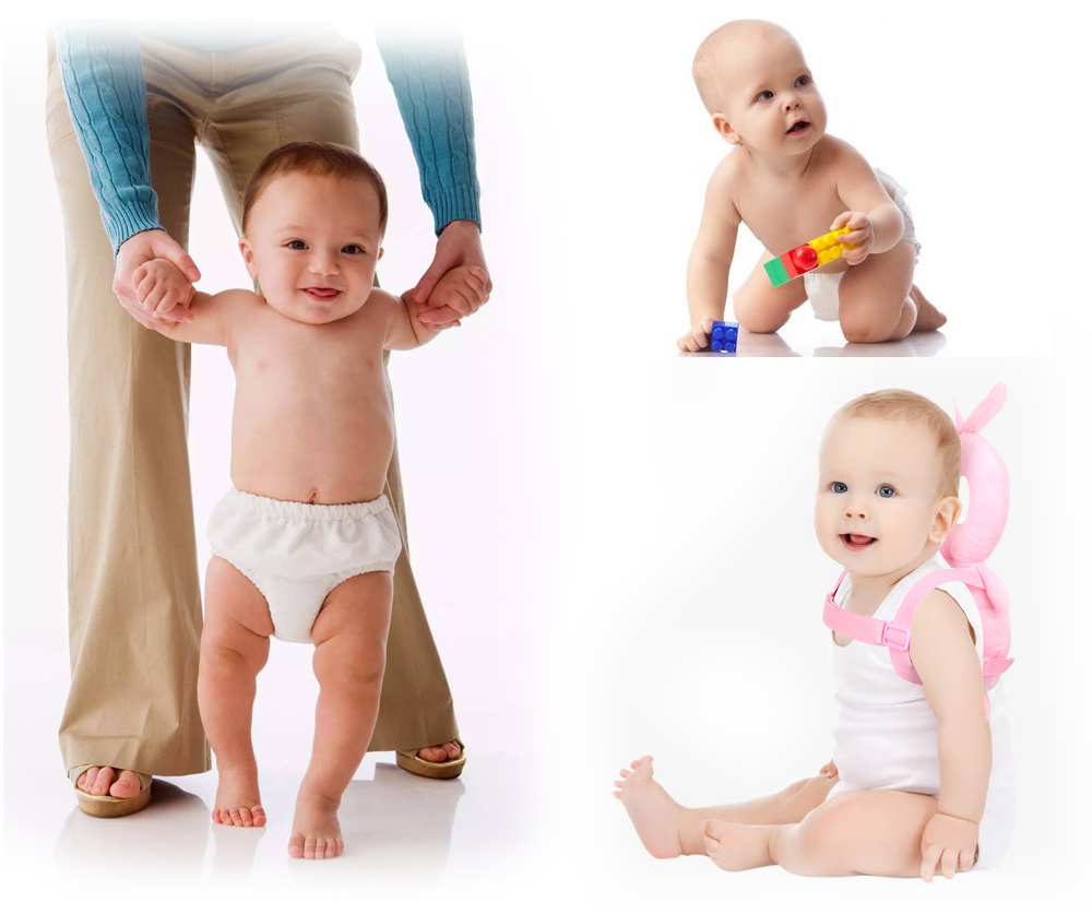 Adjustable Head Shoulder Back Pad Cushion Toddler Safe Protection Adjustable Head Shoulder Back Pad Cushion Toddler Safe Protection
