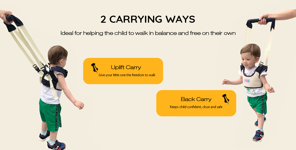 Bangbeibi Baby Walker Harness Assistant Toddler Leash Kids Walking Safety Belt