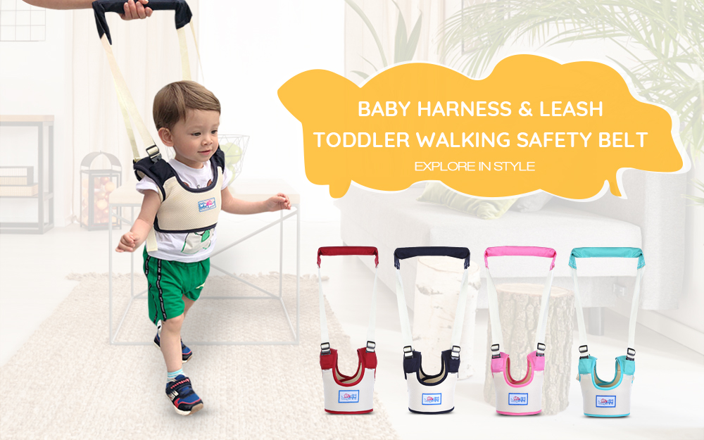 Bangbeibi Baby Walker Harness Assistant Toddler Leash Kids Walking Safety Belt